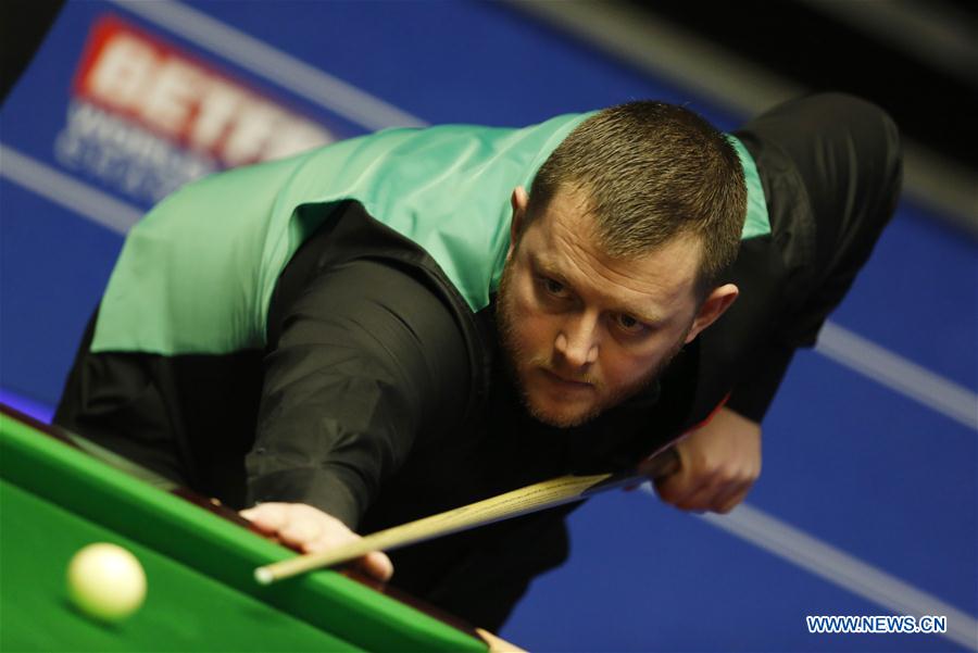 (SP) BRITAIN-SHEFFIELD-SNOOKER-WORLD CHAMPIONSHIP-DAY 4