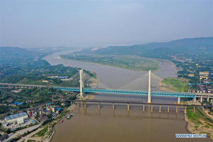 CHINA-CHONGQING-BAISHATUO YANGTZE RIVER RAILWAY BRIDGE (CN)