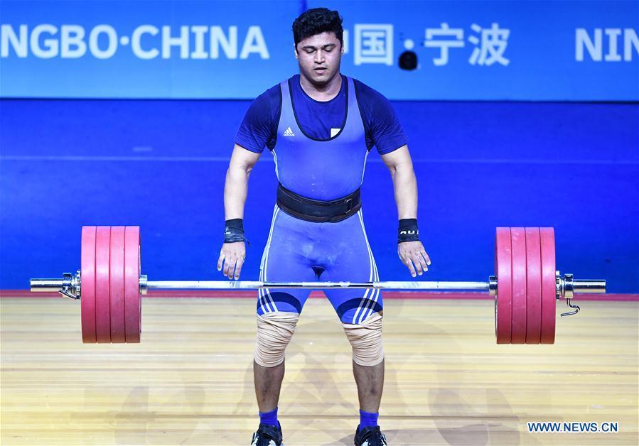 (SP)CHINA-NINGBO-WEIGHTLIFTING-ASIAN CHAMPIONSHIPS(CN)