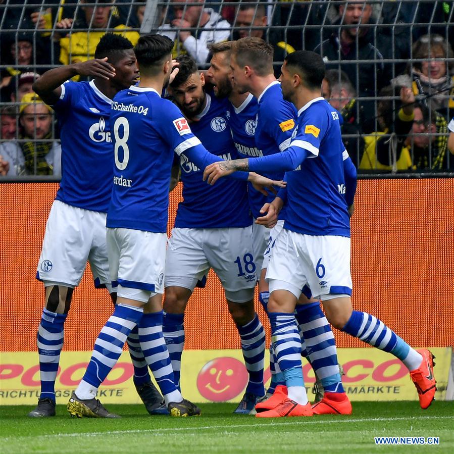 (SP)GERMANY-DORTMUND-SOCCER-BUNDESLIGA-SCHALKE 04 VS DORTMUND