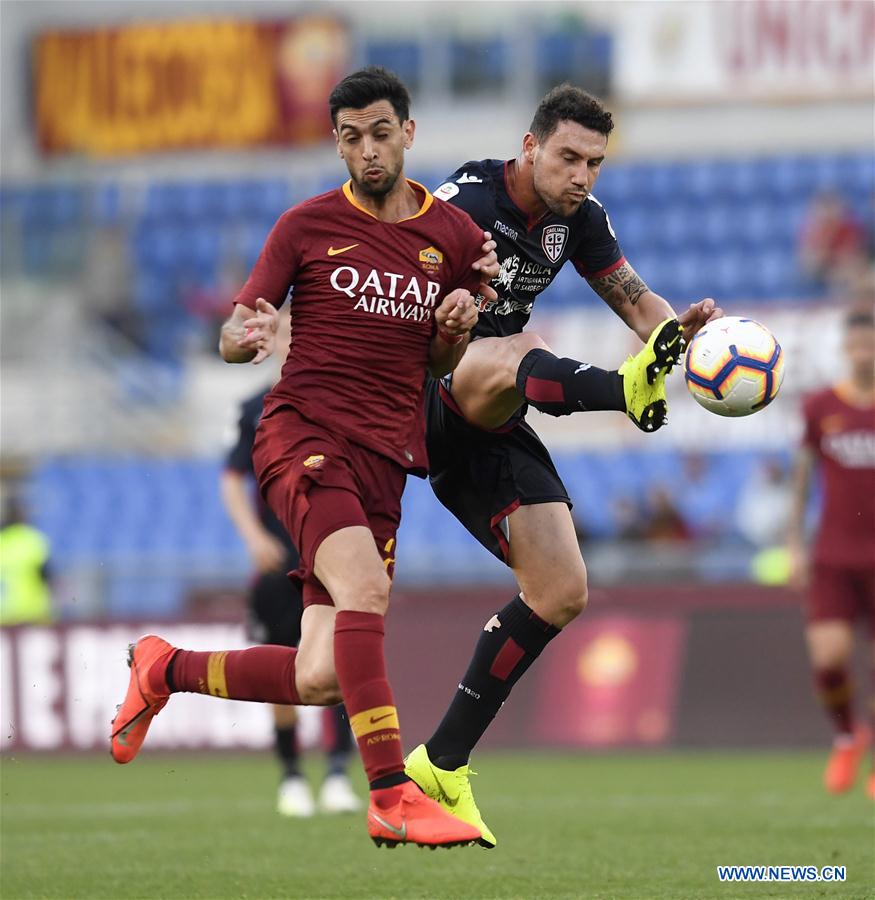 (SP)ITALY-ROME-SOCCER-SERIE A-AS ROMA VS CAGLIARI