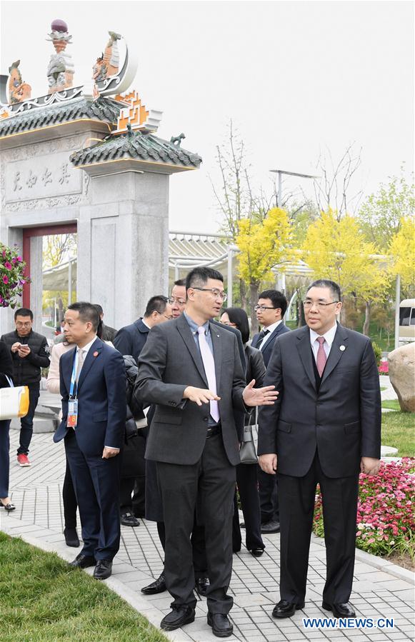 (EXPO 2019)CHINA-BEIJING-HORTICULTURAL EXPO-MACAO GARDEN-CHUI SAI ON-VISIT (CN)