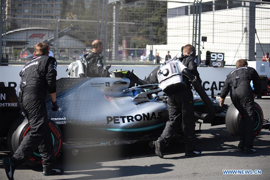 (SP)AZERBAIJAN-BAKU-2019 F1 AZERBAIJAN GRAND PRIX