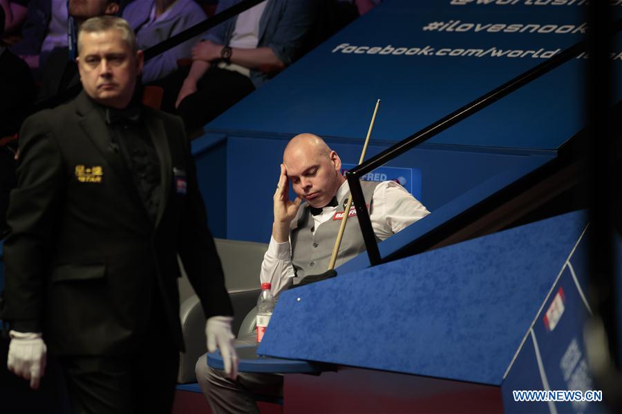 (SP) BRITAIN-SHEFFIELD-SNOOKER-WORLD CHAMPIONSHIP-DAY 10