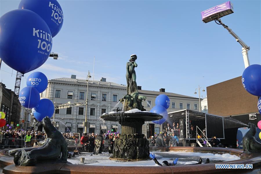 FINLAND-HELSINKI-MAY DAY-CELEBRATION