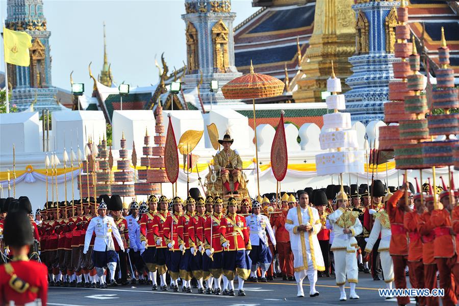 THAI-BANGKOK-MONARCH-PROCESSION