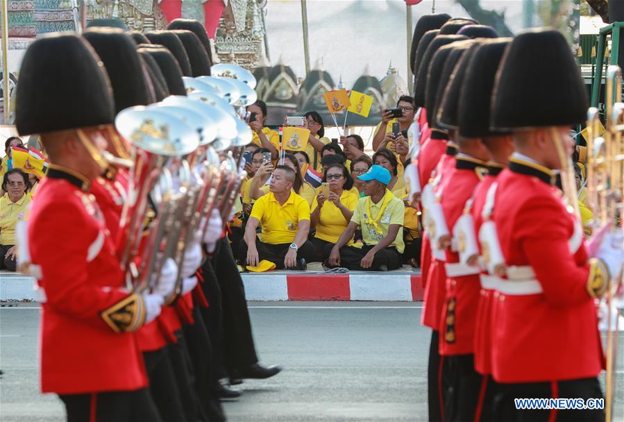 THAI-BANGKOK-MONARCH-PROCESSION