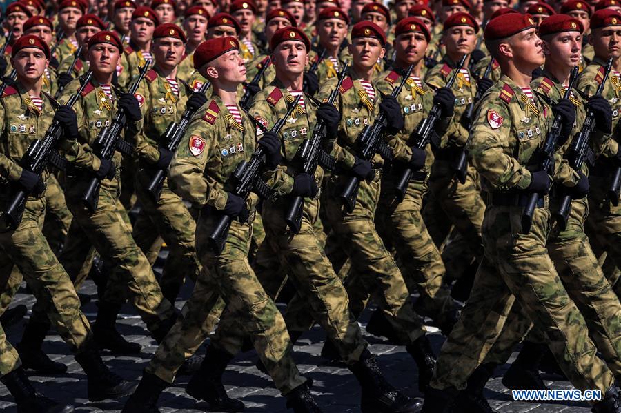 RUSSIA-MOSCOW-VICTORY DAY-PARADE-REHEARSAL