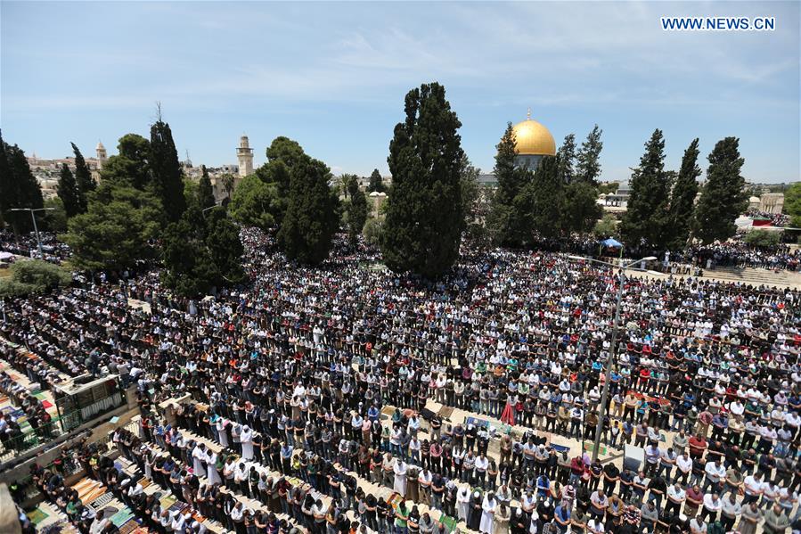 MIDEAST-JERUSALEM-RAMADAN