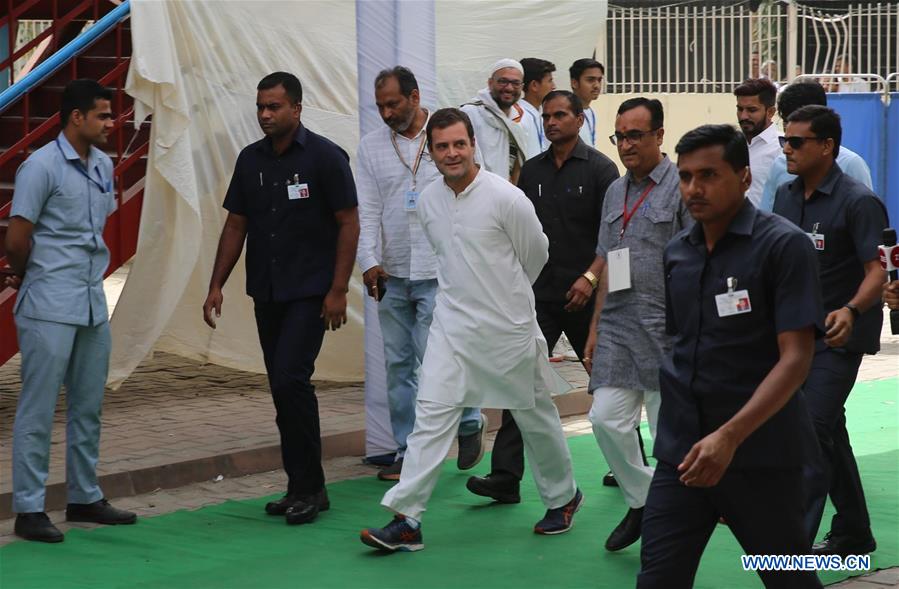 INDIA-NEW DELHI-ELECTION-RAHUL GANDHI