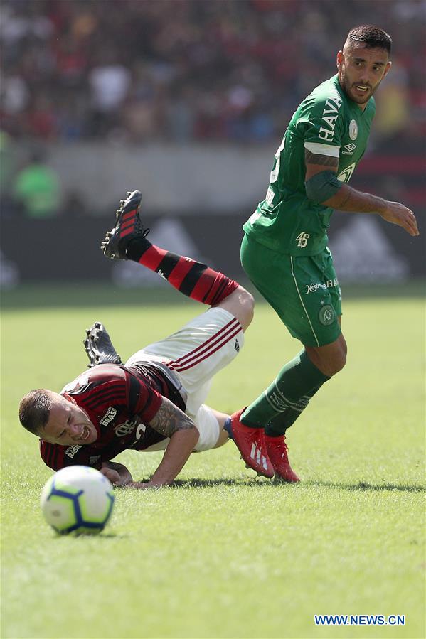 (SP)BRAZIL-RIO DE JANEIRO-SOCCER-SERIE A-FLAMENGO VS CHAPECOENSE