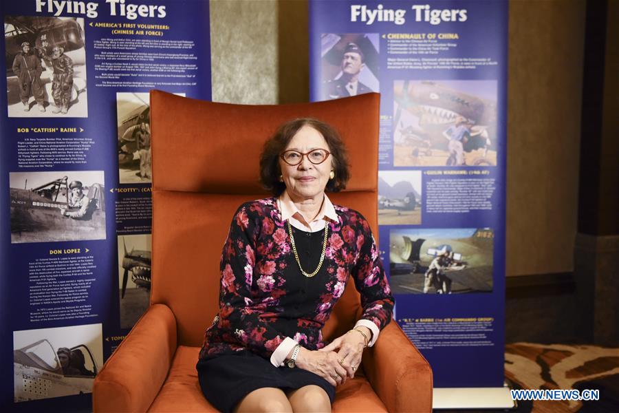 U.S.-FLYING TIGERS-CYNTHIA CHENNAULT-INTERVIEW