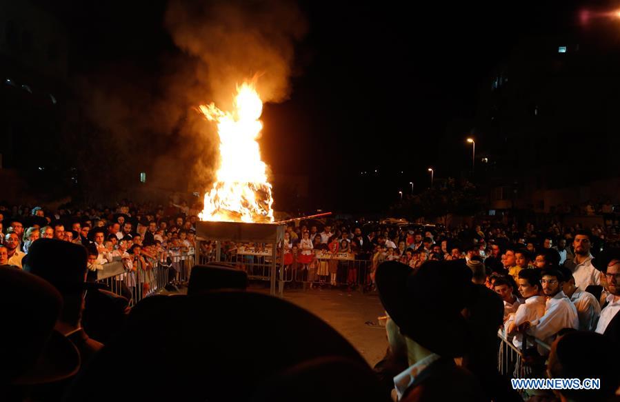 MIDEAST-MODI'IN-ULTRA-ORTHODOX JEWS-LAG BAOMER