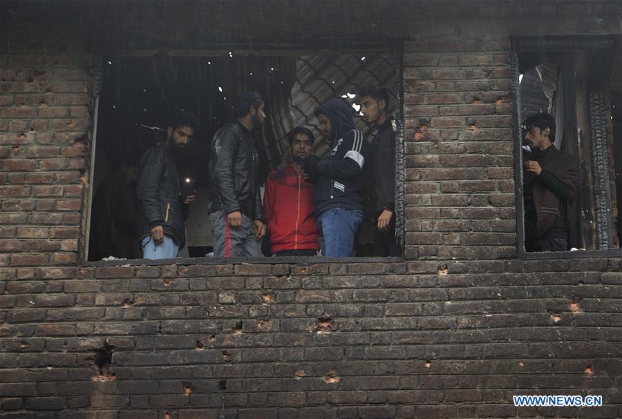 KASHMIR-SRINAGAR-GUNFIGHT