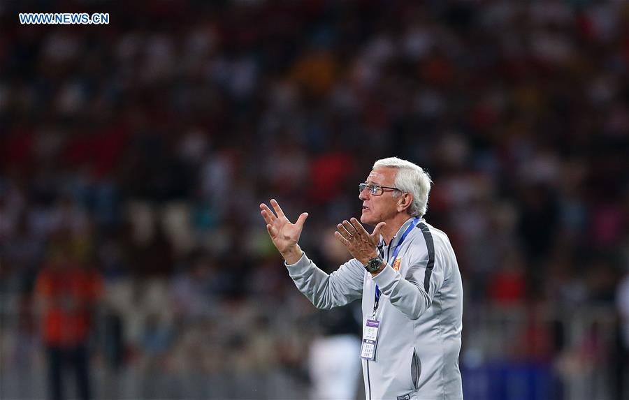 (SP)CHINA-BEIJING-SOCCER-CHINESE NATIONAL TEAM-MARCELLO LIPPI (CN)