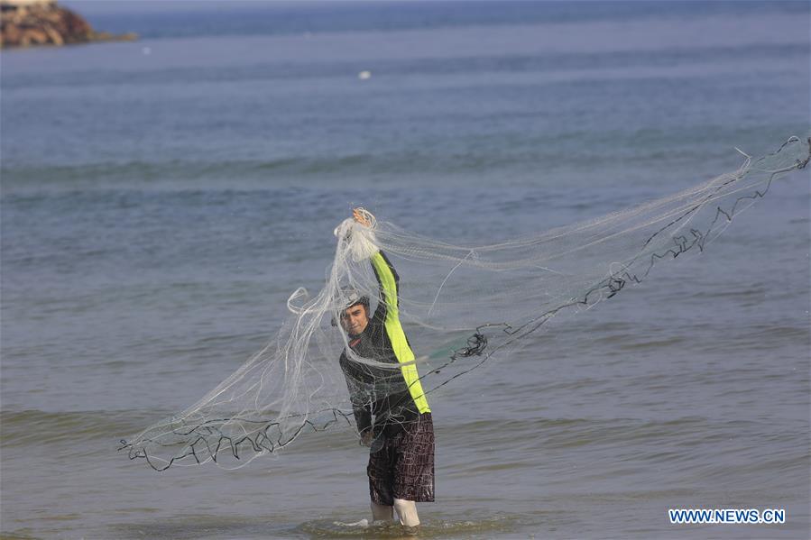 MIDEAST-GAZA-FISHERMEN