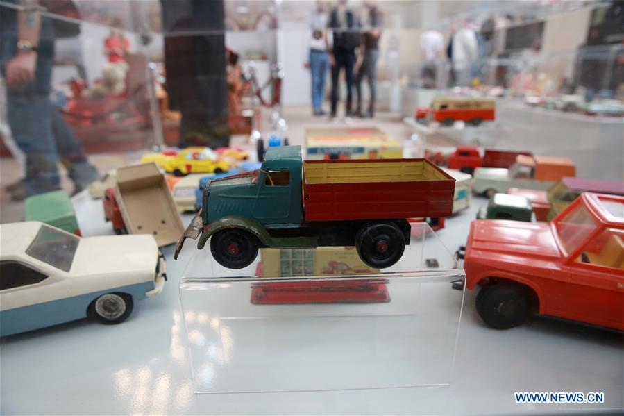 ROMANIA-BUCHAREST-CHILDREN'S DAY-TOYS EXHIBITION