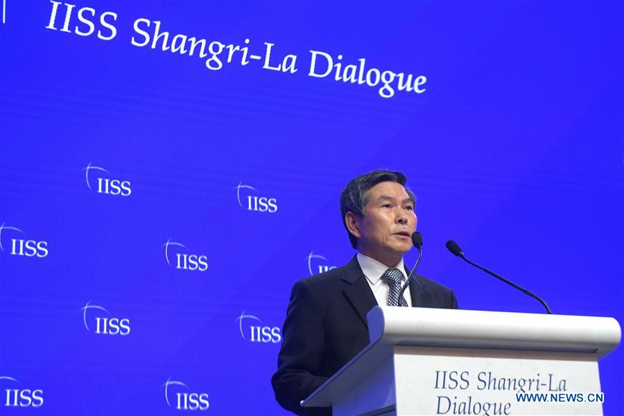 SINGAPORE-SHANGRI-LA DIALOGUE-SOUTH KOREAN DEFENSE MINISTER