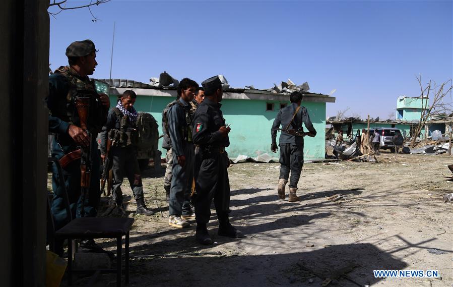 AFGHANISTAN-GHAZNI-SUICIDE CAR BOMB- POLICE STATION