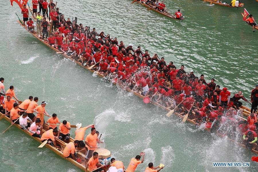 #CHINA-TONGREN-DRAGON BOAT RACE (CN)