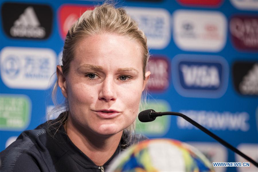 (SP)FRANCE-PARIS-2019 FIFA WOMEN'S WORLD CUP-PRESS CONFERENCE-FRANCE