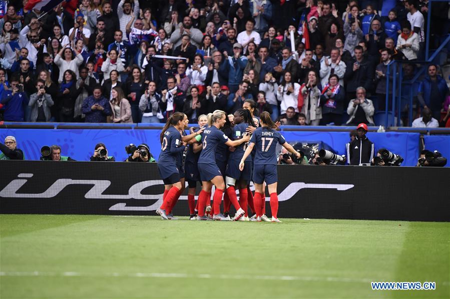 (SP)FRANCE-PARIS-2019 FIFA WOMEN'S WORLD CUP-FRANCE VS SOUTH KOREA