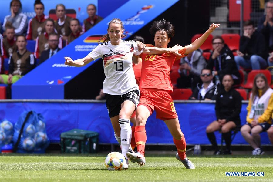 (SP)FRANCE-RENNES-2019 FIFA WOMEN'S WORLD CUP-GROUP B-GER VS CHN