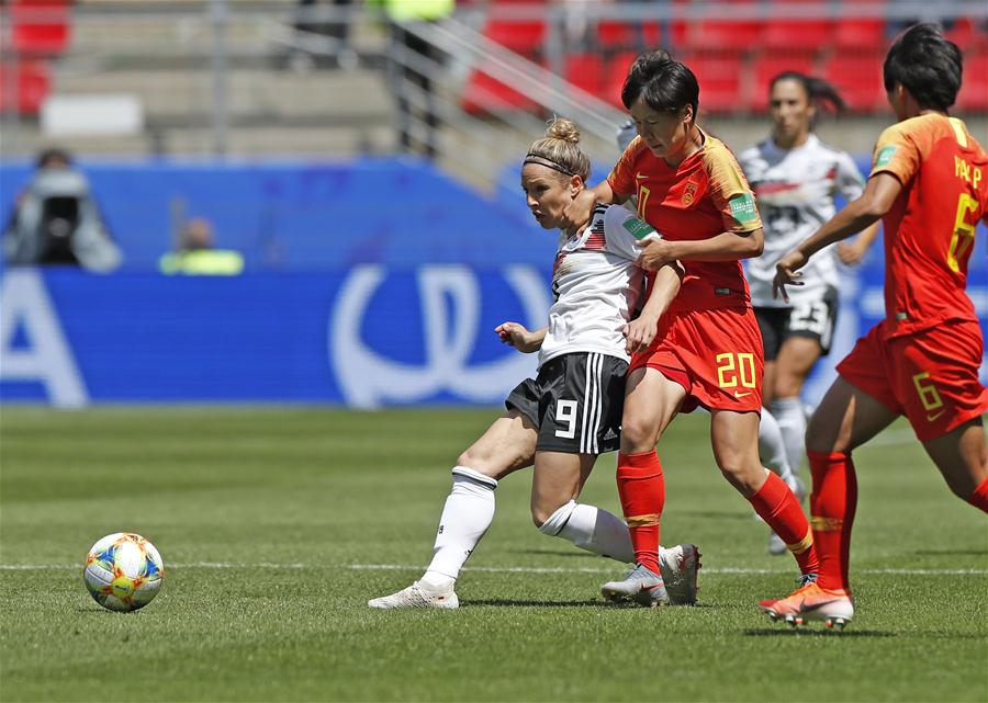 (SP)FRANCE-RENNES-2019 FIFA WOMEN'S WORLD CUP-GROUP B-GER VS CHN