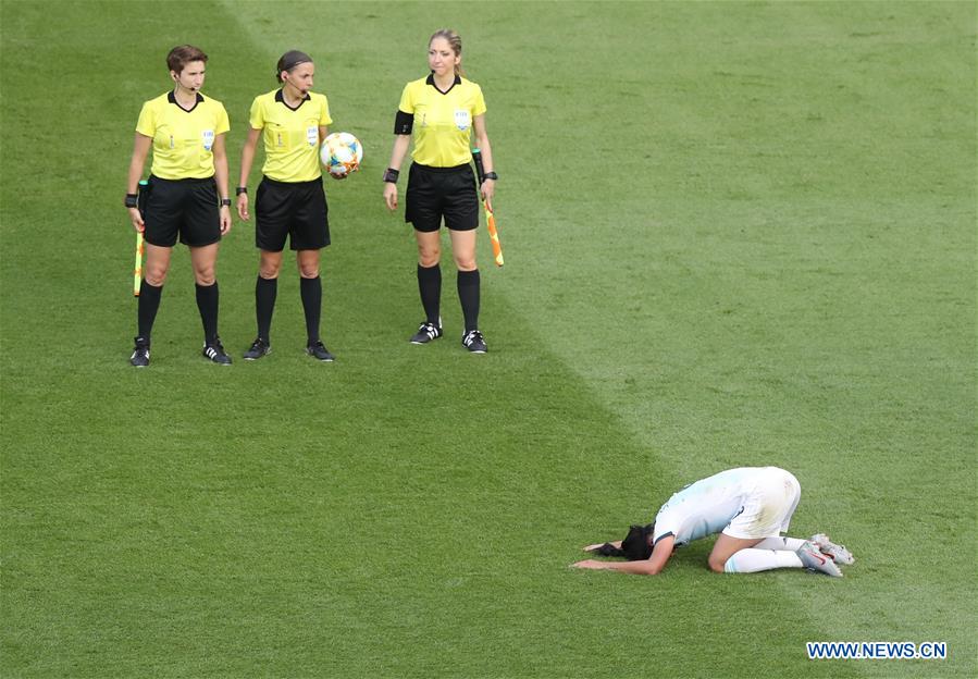 (SP)FRANCE-PARIS-2019 FIFA WOMEN'S WORLD CUP-GROUP D-ARG VS JPN