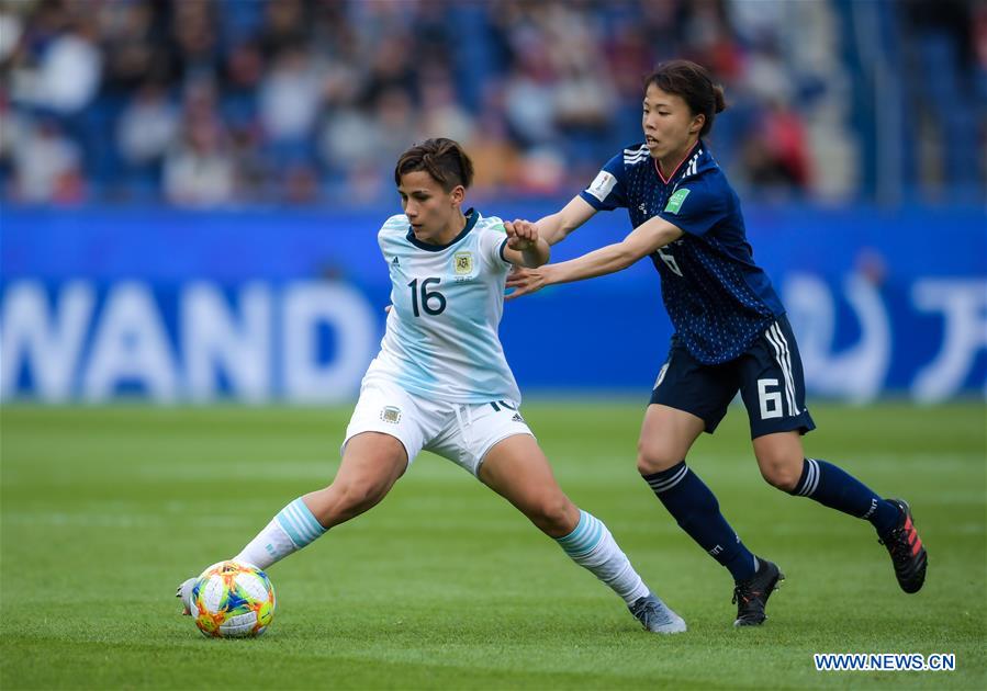 (SP)FRANCE-PARIS-2019 FIFA WOMEN'S WORLD CUP-GROUP D-ARG VS JPN