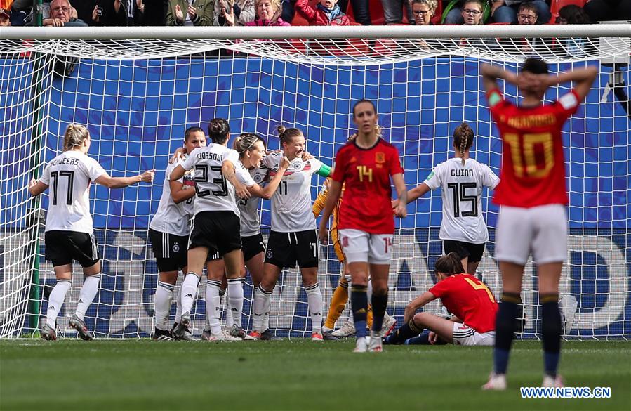 (SP)FRANCE-VALENCIENNES-SOCCER-FIFA WOMEN'S WORLD CUP-GROUP B-GER VS ESP