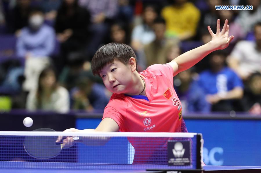 (SP)JAPAN-SAPPORO-TABLE TENNIS-ITTF JAPAN OPEN-WOMEN'S SINGLES-FINAL