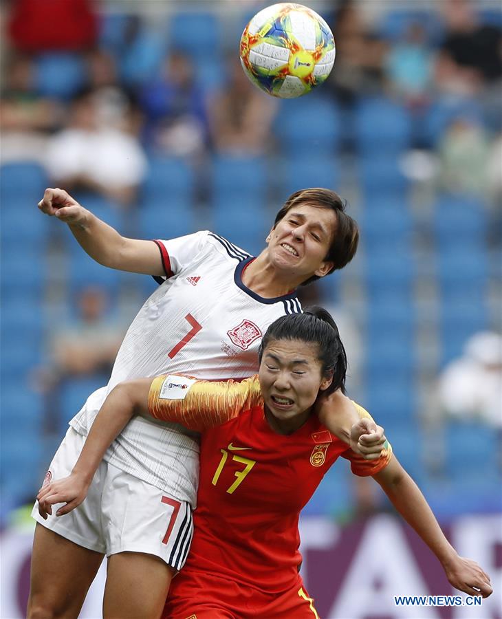 (SP)FRANCE-LE HAVRE-2019 FIFA WOMEN'S WORLD CUP-GROUP B-CHN VS ESP