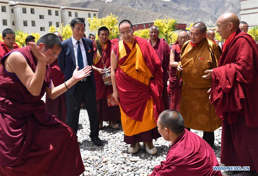 CHINA-TIBET-PANCHEN LAMA-SERMON (CN)