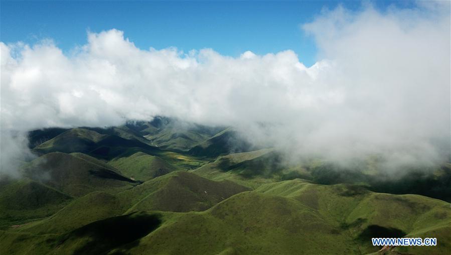 CHINA-GANSU-XIAHE-GRASSLAND-SCENERY (CN)