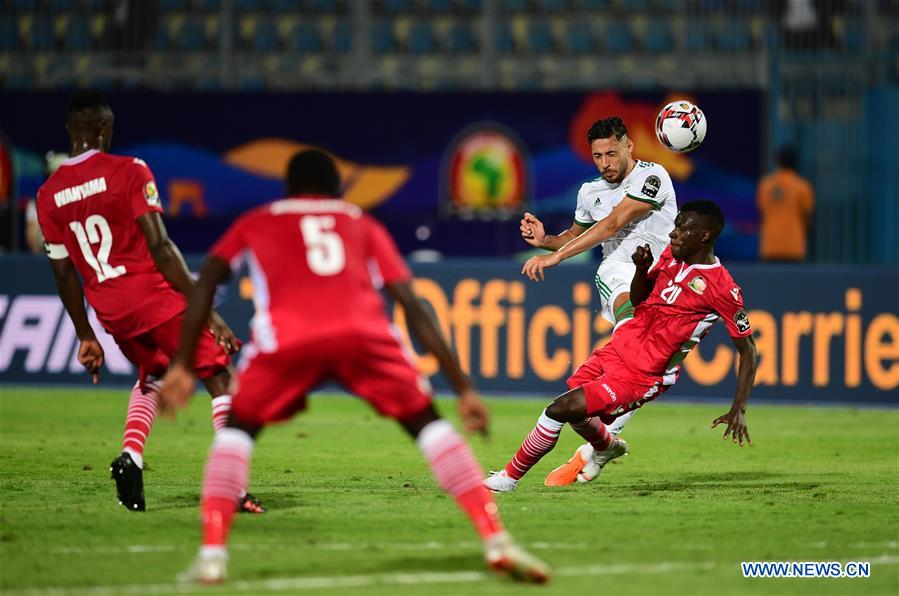 (SP)EGYPT-CAIRO-SOCCER-AFRICAN CUP-ALGERIA VS KENYA