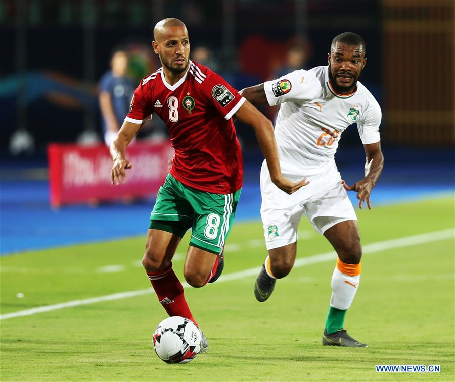 (SP)EGYPT-CAIRO-SOCCER-AFRICA CUP-MOROCCO VS COTE D'IVOIRE