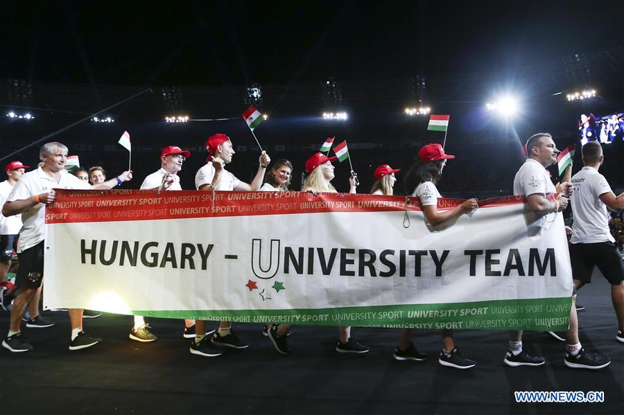 (SP)ITALY-NAPLES-SUMMER UNIVERSIADE-OPENING CEREMONY