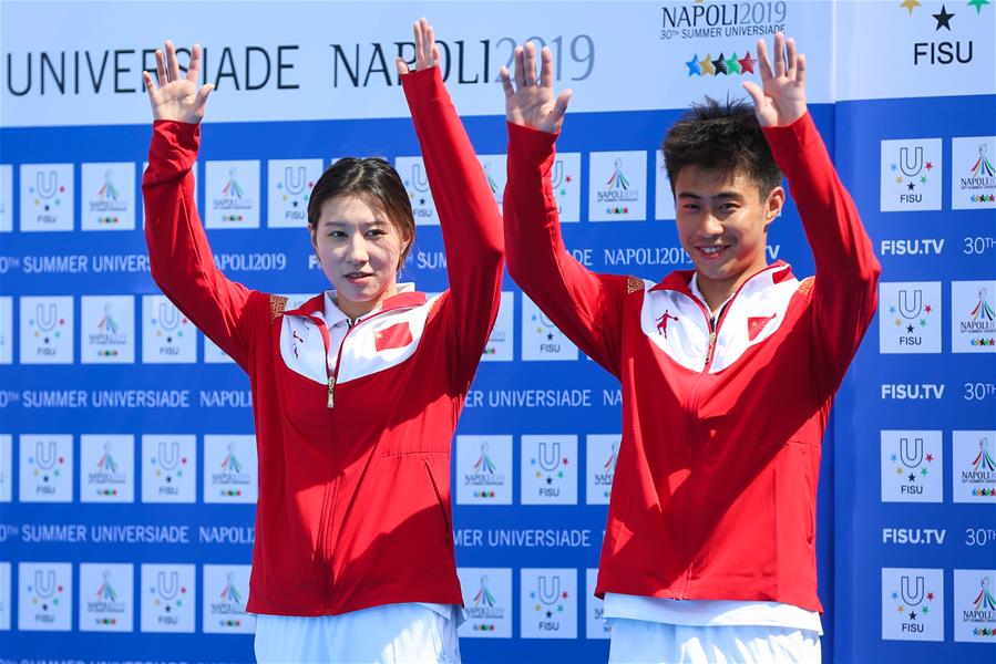 (SP)ITALY-NAPLES-SUMMER UNIVERSIADE-DIVING-MIXED TEAM EVENT-FINAL