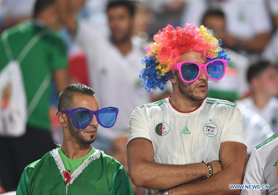 (SP)EGYPT-CAIRO-SOCCER-AFRICA CUP-SEMI FINALS-ALGERIA VS NIGERIA