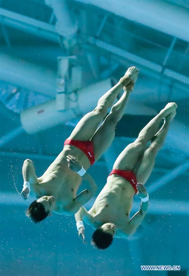 (SP)SOUTH KOREA-GWANGJU-FINA WORLD CHAMPIONSHIPS-MEN'S 10M SYNCHRO PLATFORM FINAL