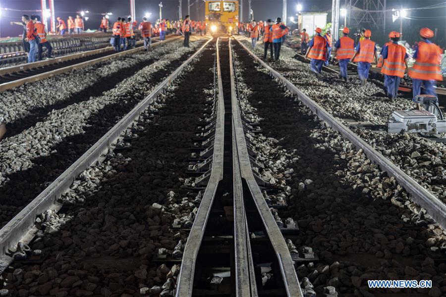 CHINA-JIANGXI-NANCHANG-HIGH-SPEED RAILWAY-CONSTRUCTION (CN)