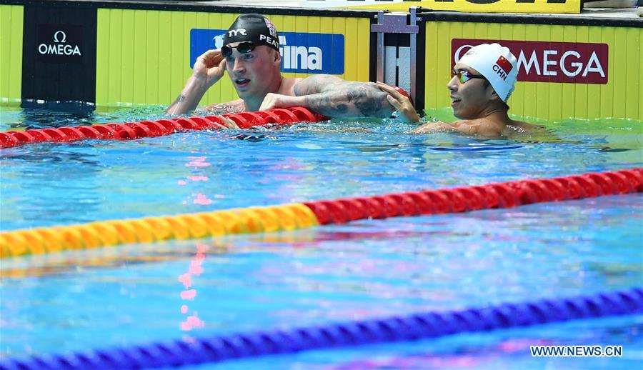 (SP)SOUTH KOREA-GWANGJU-FINA WORLD CHAMPIONSHIPS-SWIMMING-DAY 2