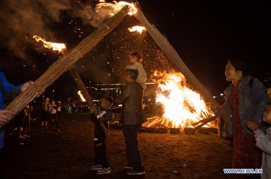 CHINA-SICHUAN-YI ETHNIC GROUP-TORCH FESTIVAL (CN)