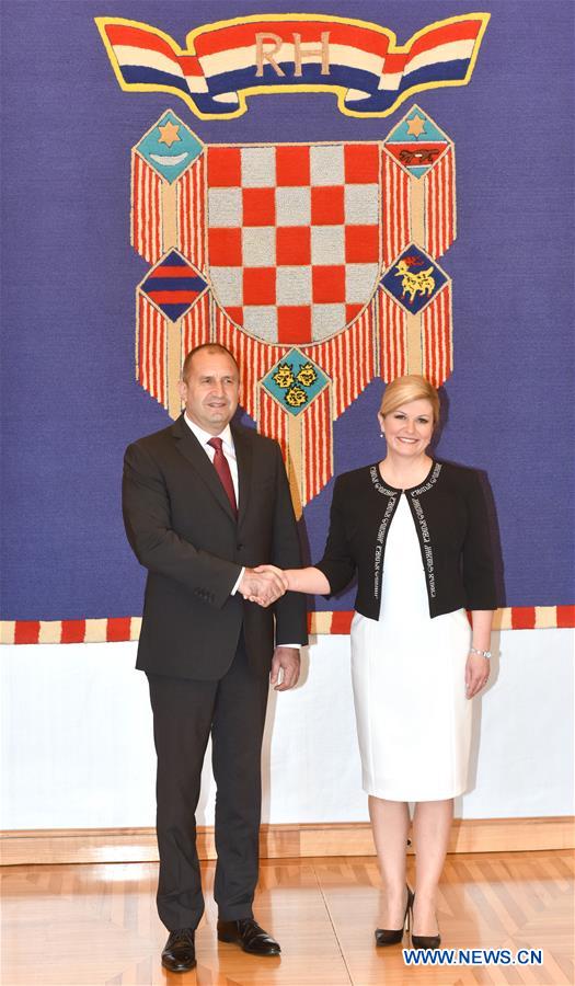 CROATIA-ZAGREB-BULGARIA-PRESIDENT-VISIT