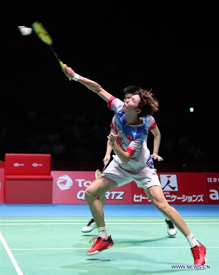 (SP)JAPAN-TOKYO-BADMINTON-JAPAN OPEN 2019-SEMIFINAL