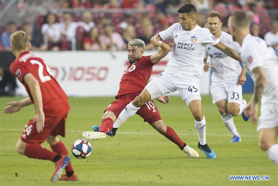 (SP)CANADA-TORONTO-SOCCER-MLS-TORONTO FC VS FC CINCINNATI