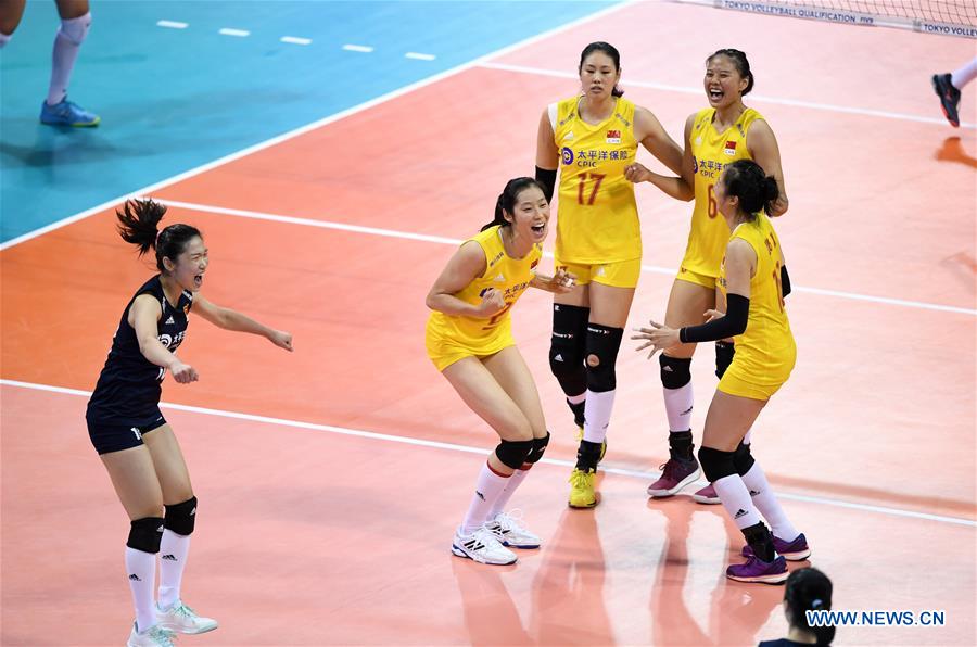 (SP)CHINA-NINGBO-FIVB-TOKYO VOLLEYBALL QUALIFICATION-CHINA-TURKEY(CN)