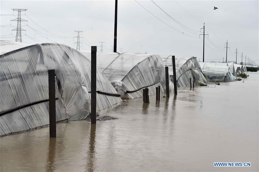 CHINA-SHANDONG-SHOUGUANG-TYPHOON-FLOOD (CN)