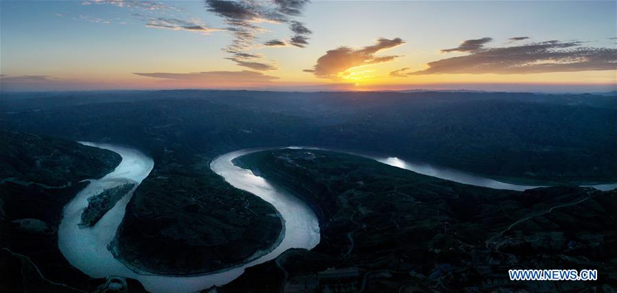 CHINA-SHAANXI-YELLOW RIVER-QIANKUNWAN-SCENERY (CN)